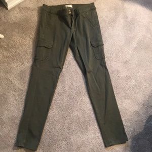 American Eagle olive green jegging